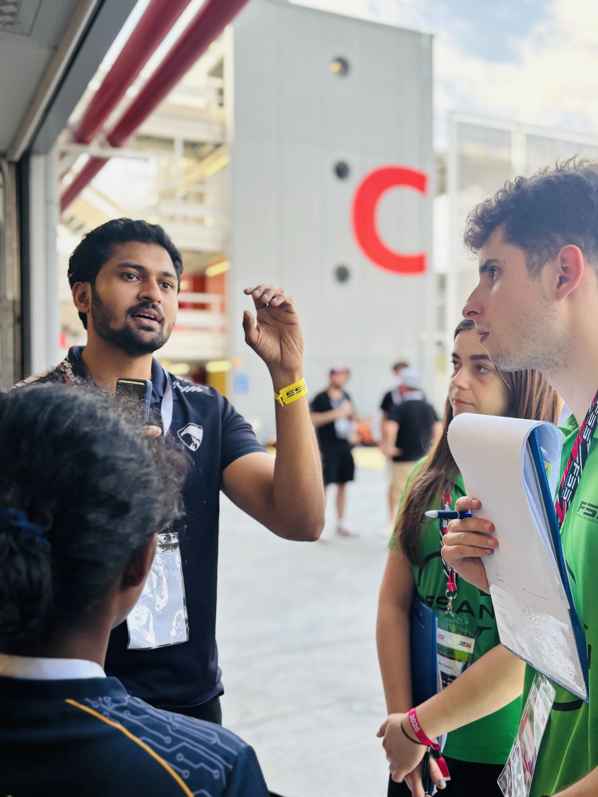 During Aerondynamic Scrutineering - Design Event, Formula Student Spain 2026_02