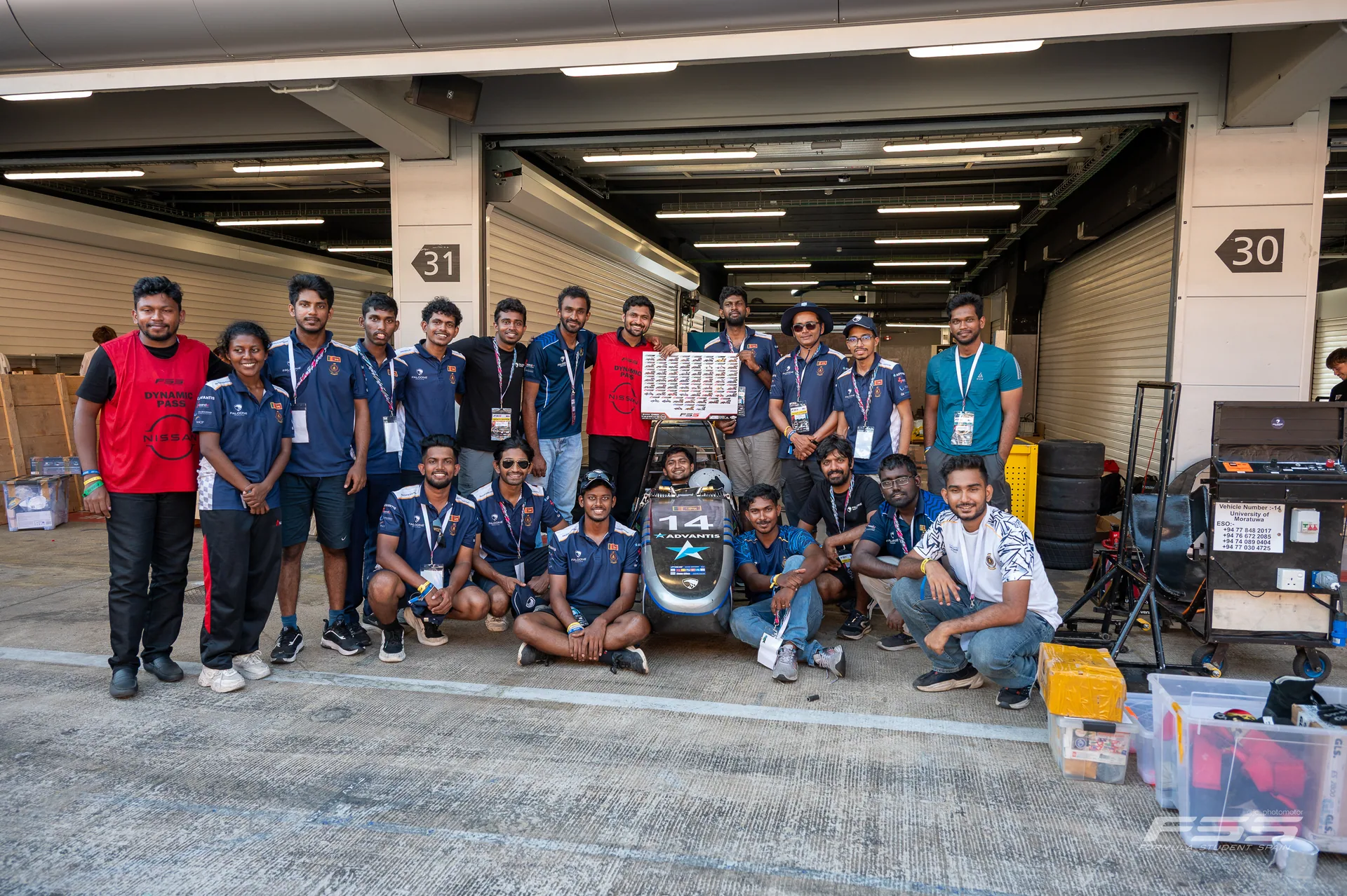 Team after Passing all Scrutineering - Formula Student Spain 2026
