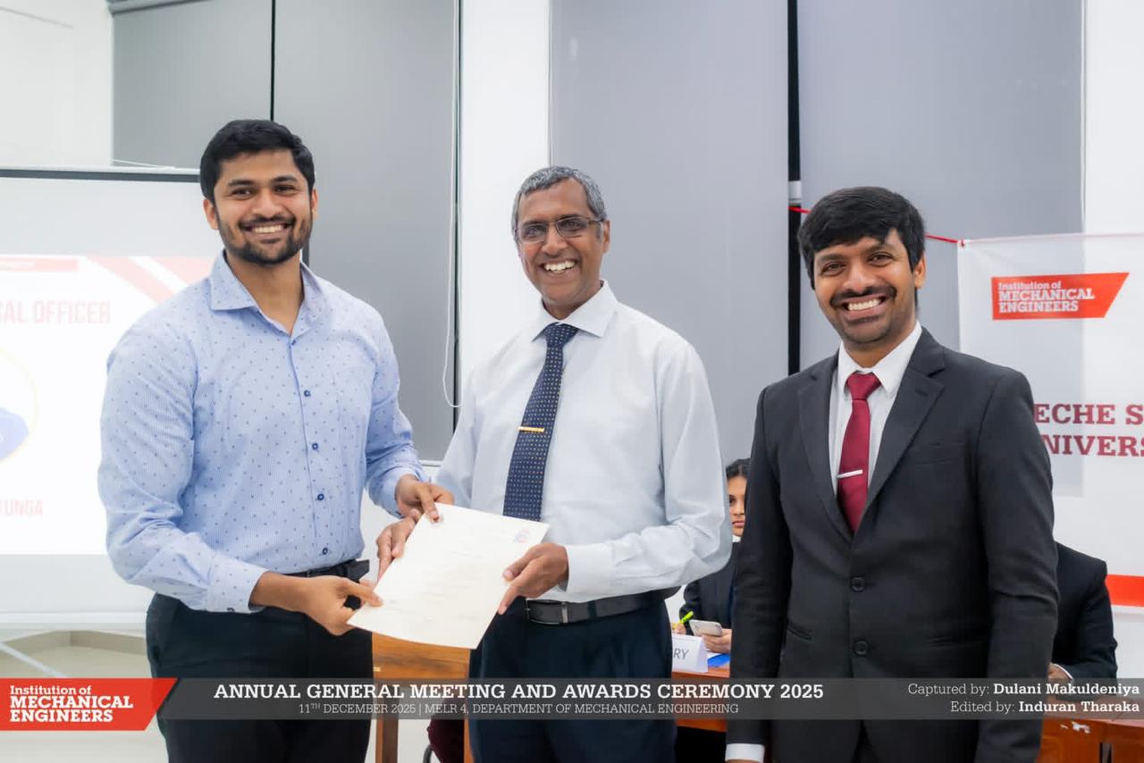 Award for Recognition of Service as Chief Technical Officer